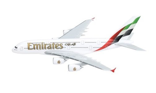 Emirates Airbus A380 fridge magnet (PPC 1:500)