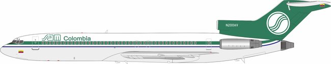 SAM Colombia (Avianca) Boeing 727-2A1-Adv (Inflight200 1:200)