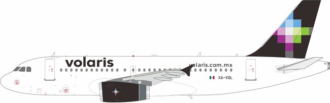 Volaris Airbus A319-132 (El Aviador 1:200)