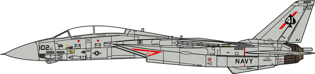 U.S. Navy F-14A Tomcat (JC Wings 1:72)