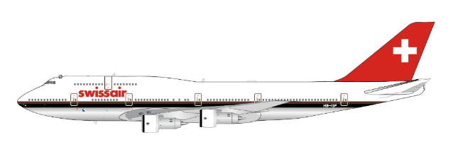 ScaleModelStore.com :: JC Wings 1:400 - XX40281 - Swissair Boeing 747-300