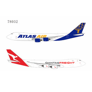 Atlas Air (Qantas Freight) Boeing 747-8F (NG Models 1:400)