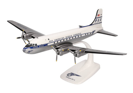 Pan American World Douglas DC-4 (Herpa Snap-Fit 1:125)