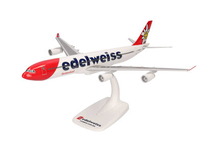 Edelweiss Air Airbus A340-300 (Herpa Snap-Fit 1:200)