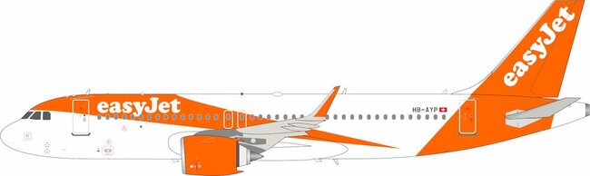 EasyJet Switzerland Airbus A320-251N (JFox 1:200)