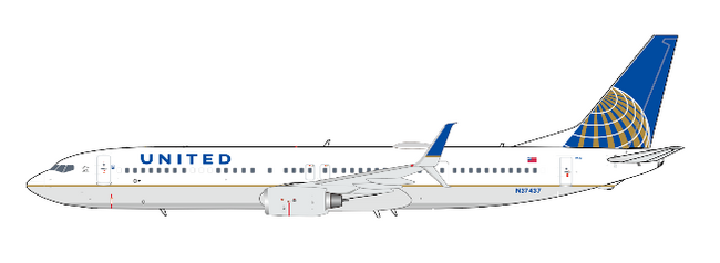 United Airlines Boeing 737-900ER (JC Wings 1:400)