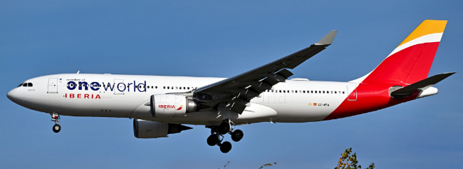 Iberia Airbus A330-200 (JC Wings 1:400)