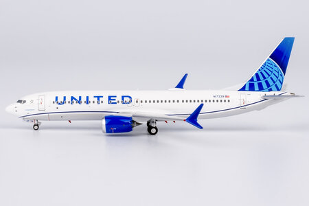 United Airlines Boeing 737 MAX 8 (NG Models 1:400)