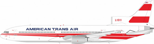 American Trans Air Lockheed L-1011-385-1 TriStar 1  (Inflight200 1:200)