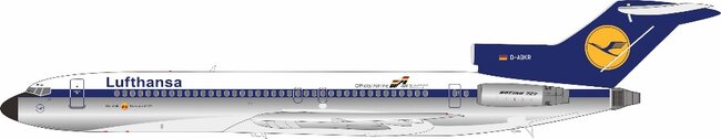 Lufthansa Boeing 727-230 (JFox 1:200)