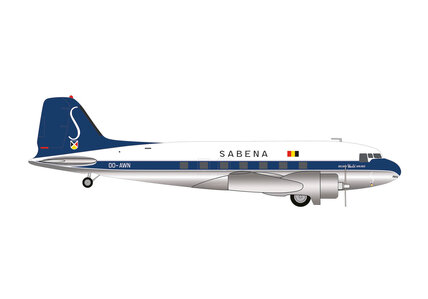 Sabena Douglas DC-3 (Herpa Wings 1:200)