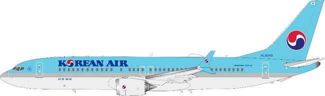 Korean Air Boeing 737 MAX 8 (JFox 1:200)