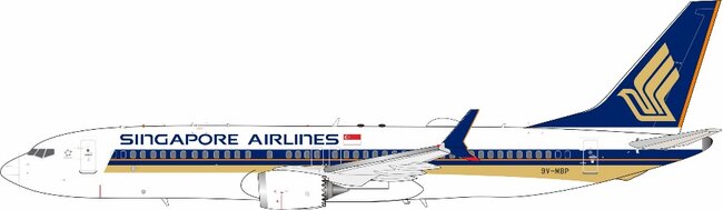 Singapore Airlines Boeing 737 MAX 8 (JFox 1:200)