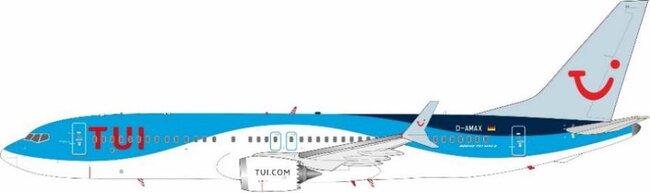 Tui Fly Boeing 737 MAX 8 (JFox 1:200)