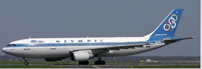 Olympic Airlines Airbus A300-600R (JC Wings 1:400)