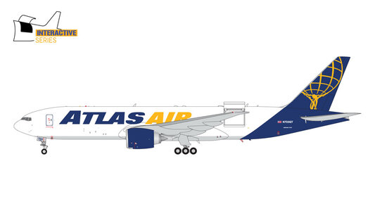 Atlas Air Boeing 777F (GeminiJets 1:400)