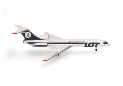 LOT Polish Airlines Tupolev TU-154M (Herpa Wings 1:500)