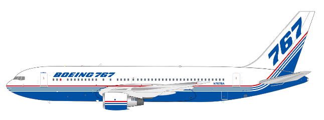 Boeing Company Boeing 767-200 (JC Wings 1:400)