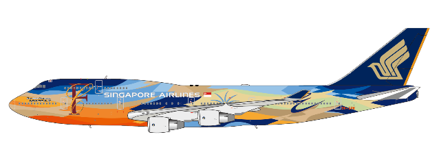 Singapore Airlines Boeing 747-400 (JC Wings 1:400)