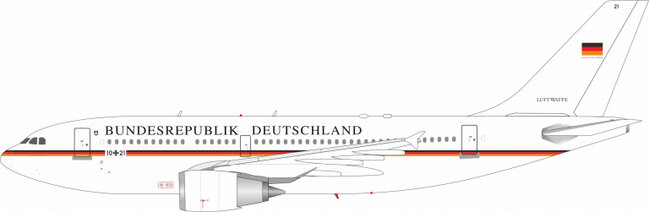 Luftwaffe / Germany Air Force Airbus A310-304 (Inflight200 1:200)