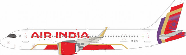 Air India Airbus A320-251N (Inflight200 1:200)