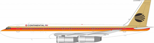 Continental Airlines Boeing 707-324C (Inflight200 1:200)