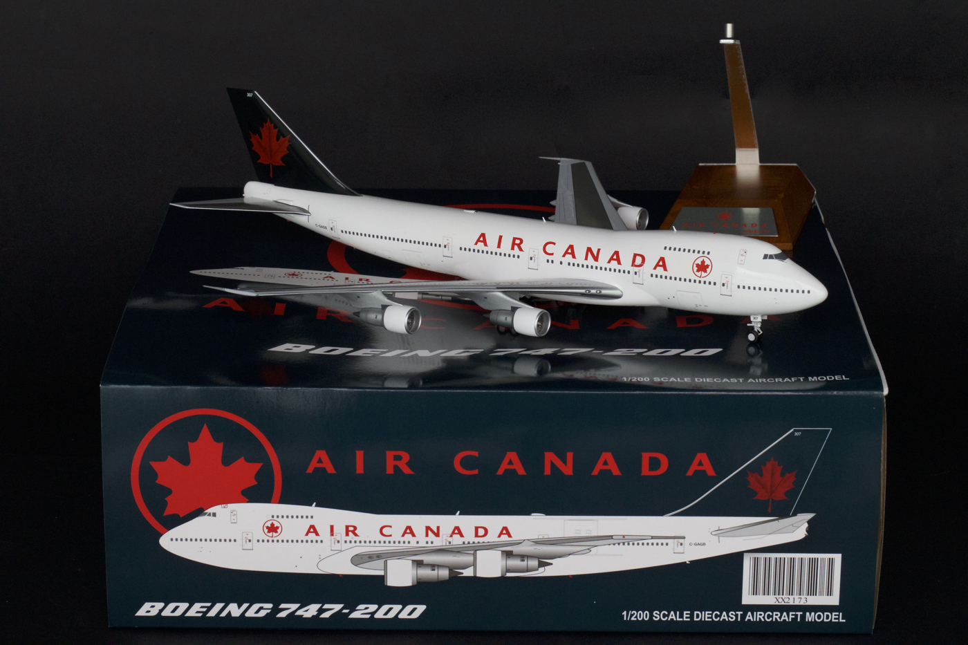 Jc Wings 1200 Xx2173 Air Canada Boeing 747 200