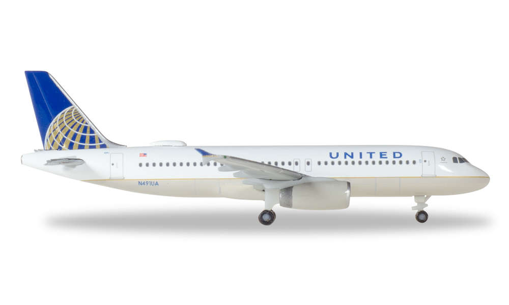 Scalemodelstore Com Herpa Wings 1 500 531252 United Airlines Airbus A320