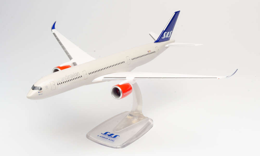 Scalemodelstore Com Herpa Snap Fit 1 200 612197 Sas Airbus A350 900