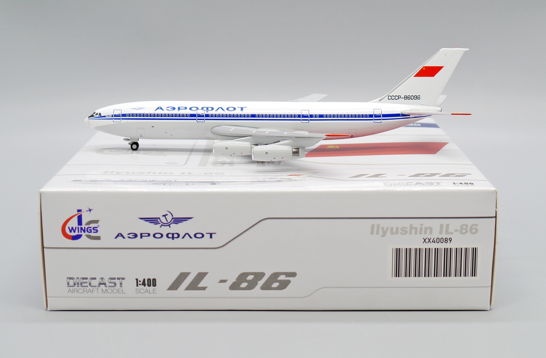 ScaleModelStore.com :: JC Wings 1:400 - XX40089 - Aeroflot 