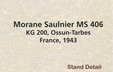 French Air Force Morane Saulnier 406 (Oxford Aviation 1:72)