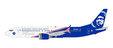Alaska Airlines - Boeing 737 MAX 8 (GeminiJets 1:200)