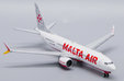 Malta Air Boeing 737 MAX 8 (JC Wings 1:400)