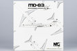 Blank McDonnell Douglas MD-82 (NG Models 1:400)