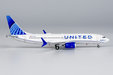 United Airlines Boeing 737 MAX 8 (NG Models 1:400)