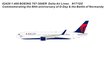 Delta Air Lines  - Boeing 767-300ER (Panda Models 1:400)