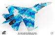 Ukraine Air Forces Sukhoi SU-27UB Flanker (JC Wings 1:72)