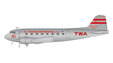 Transcontinental & Western Airlines (TWA) - Douglas DC-3 (GeminiJets 1:200)