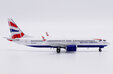 British Airways (Comair) Boeing 737 MAX 8 (JC Wings 1:400)