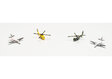  Helicopter & Bizjet (2x2 pcs.) (Herpa Wings 1:500)