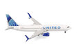 United Airlines - Boeing 737-800 (Herpa Wings 1:500)